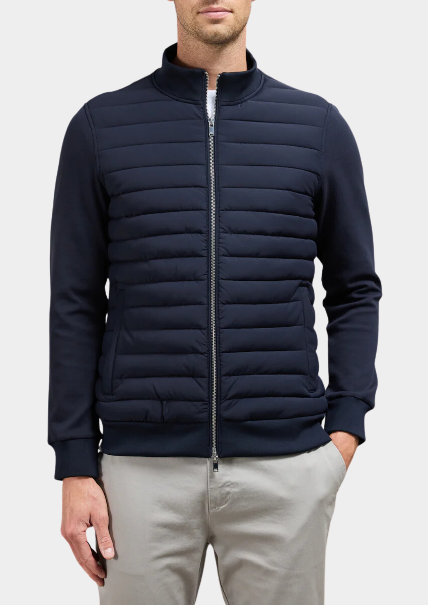 Premium Quilted Hybrid Jacket