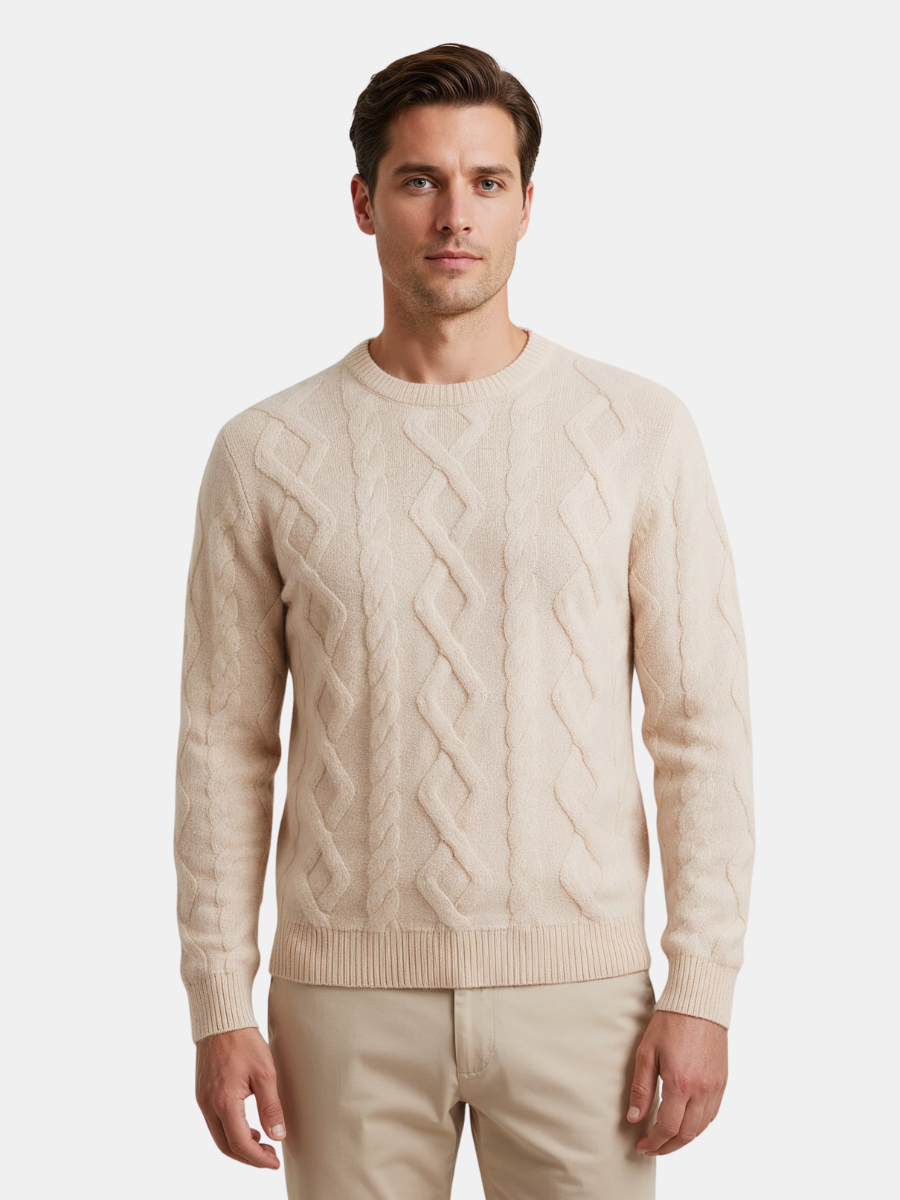 Fine Cashmere & Wool Pullover