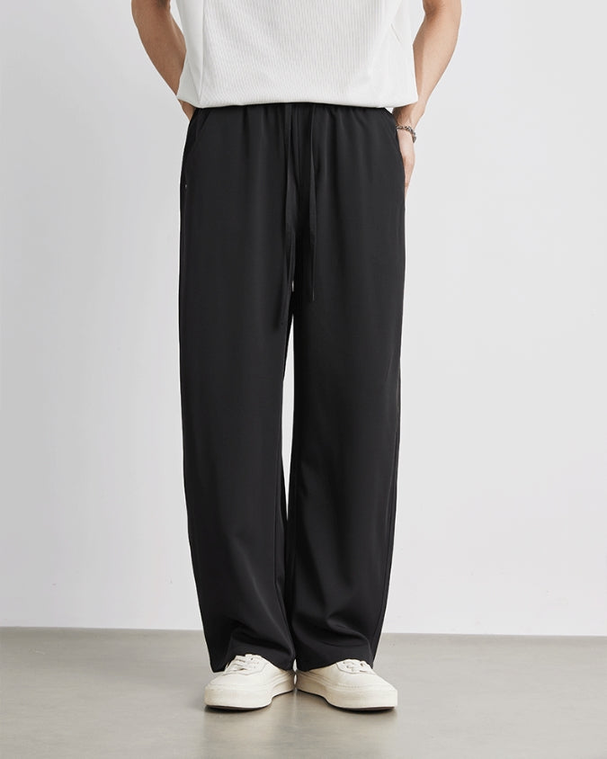 Jogger Pants with Loose Drawstrings