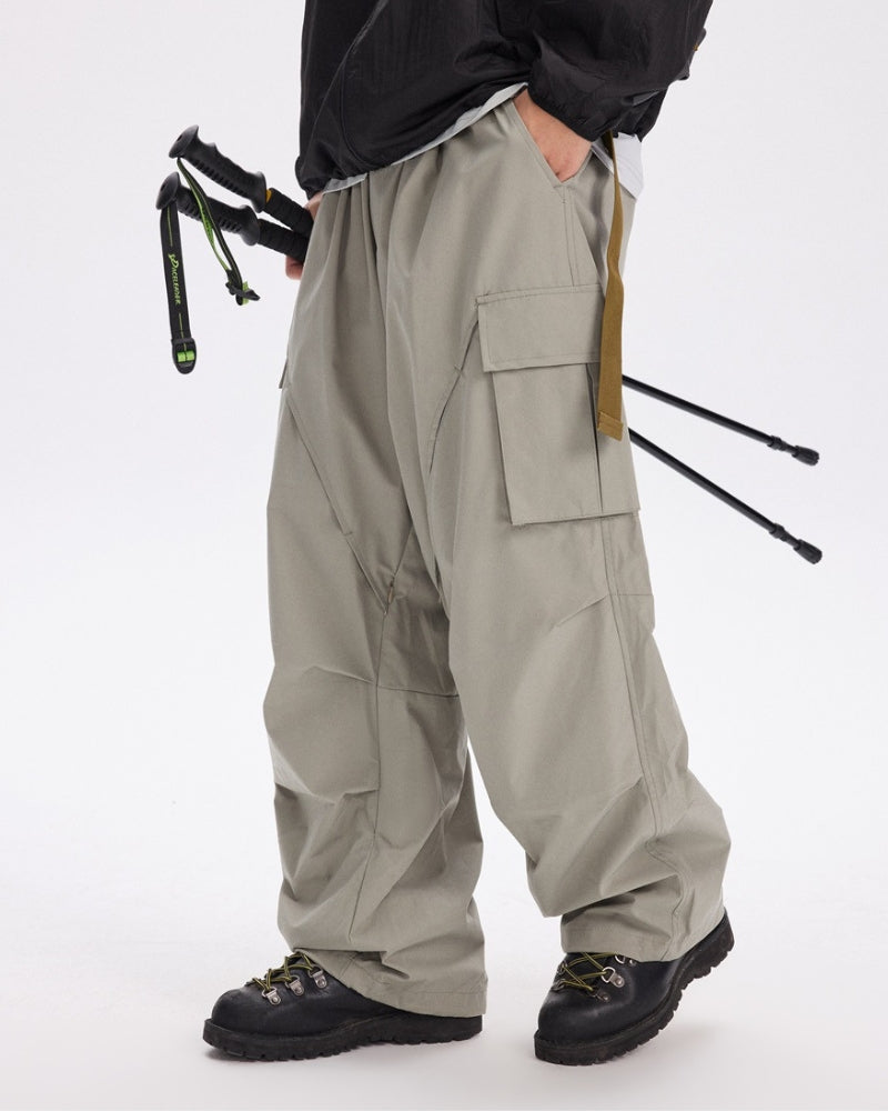 Wide Leg Cargo Pants