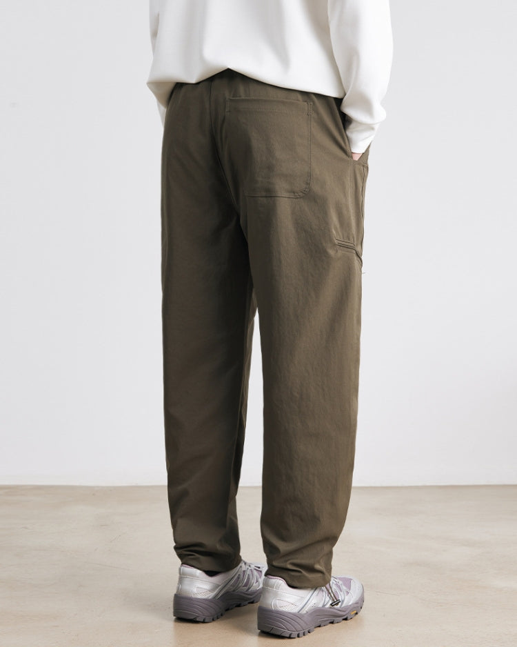 24/7 Relaxed Drawstring Waist Pants with Side Zippers