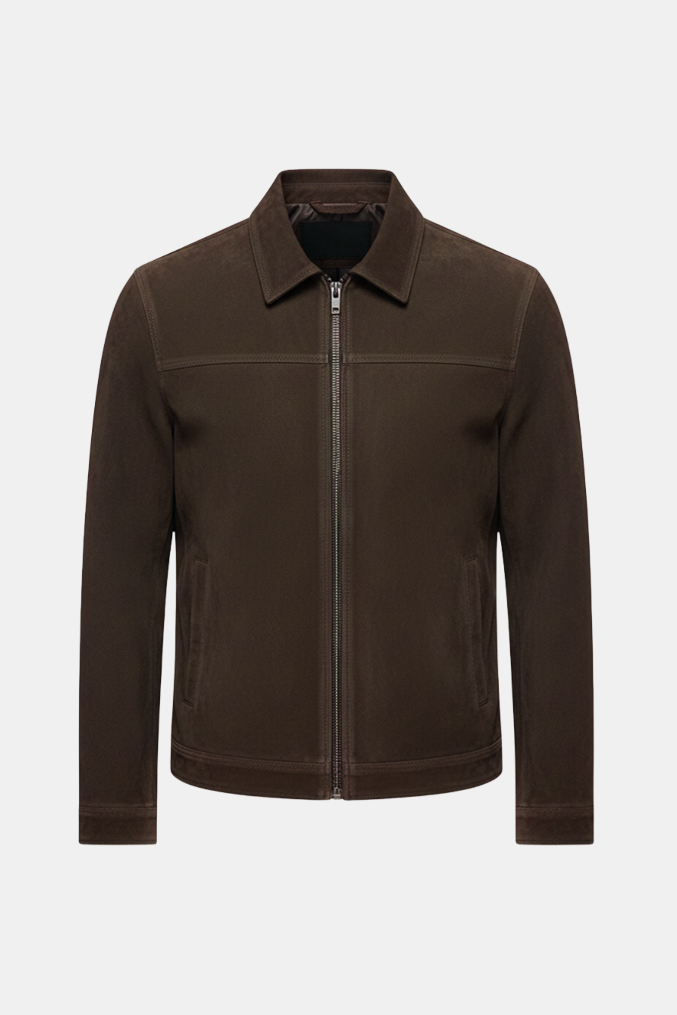 Minimalist Suede Jacket