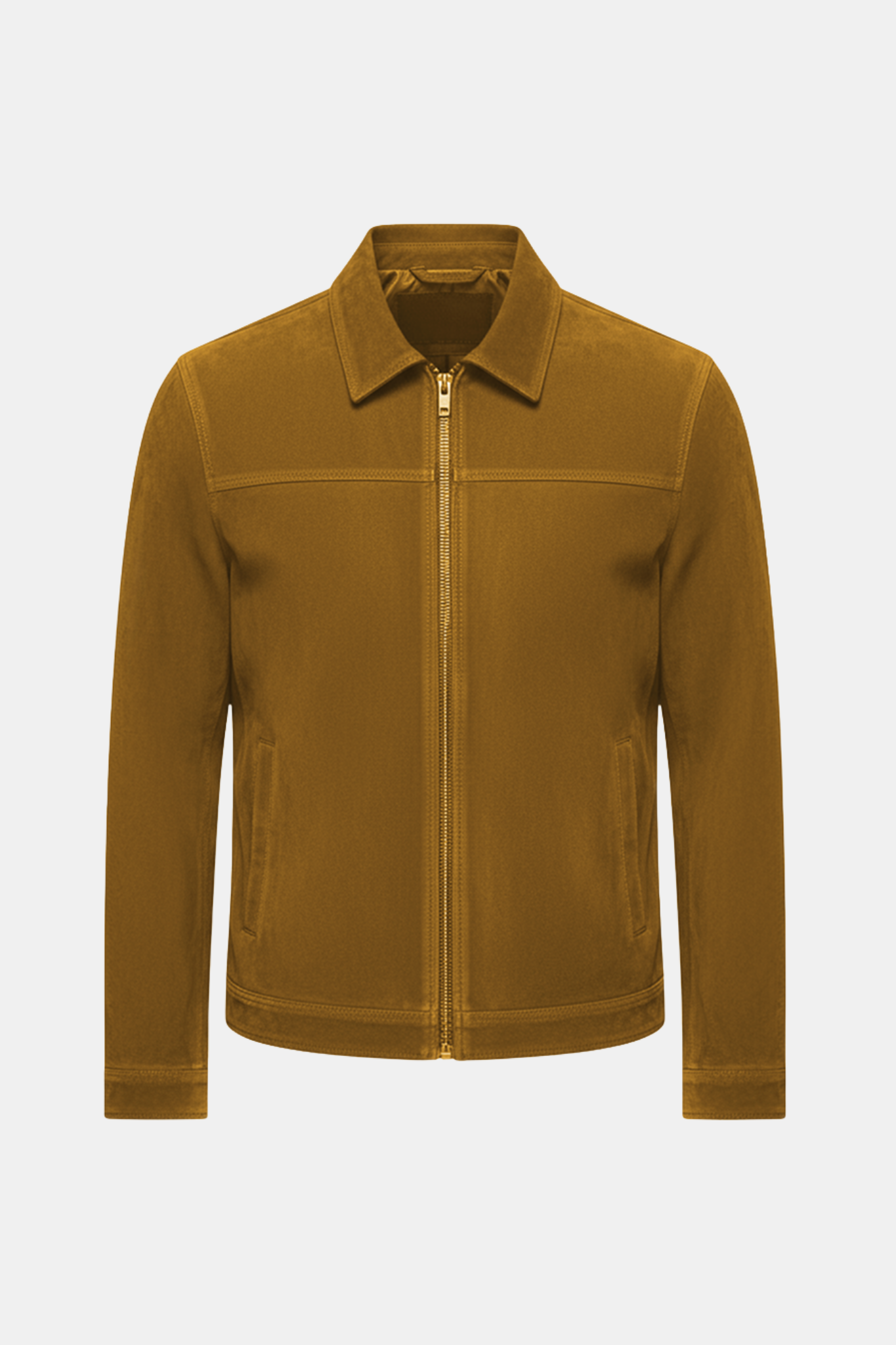 Minimalist Suede Jacket