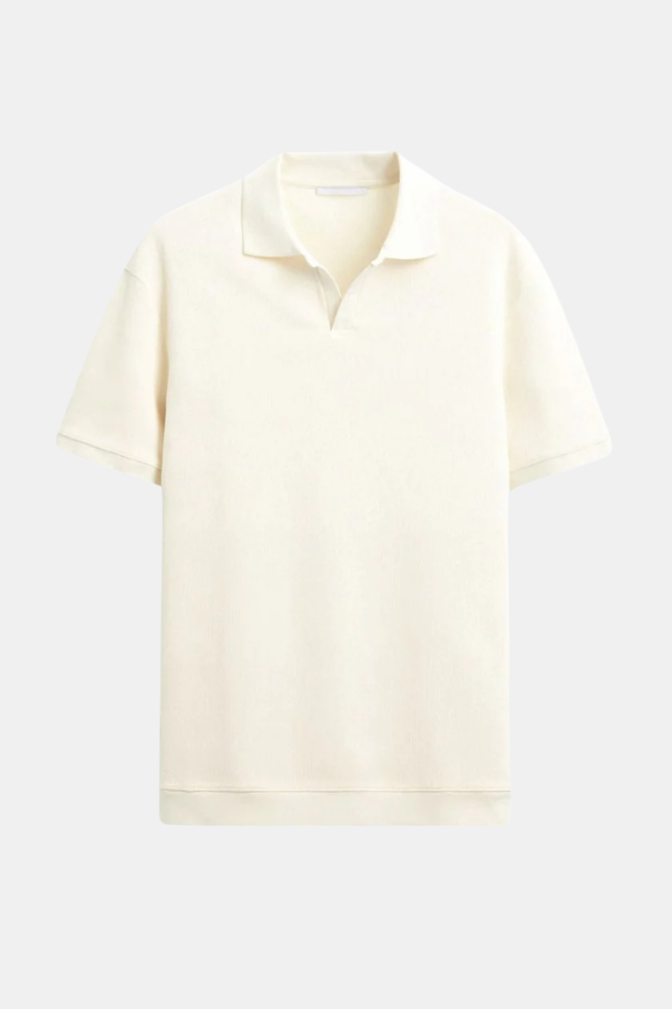 Woolen Structure Polo T-Shirt
