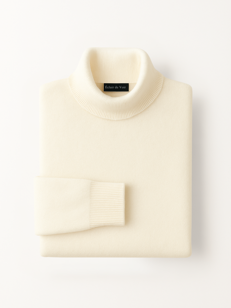 100% Cashmere Signature Turtleneck