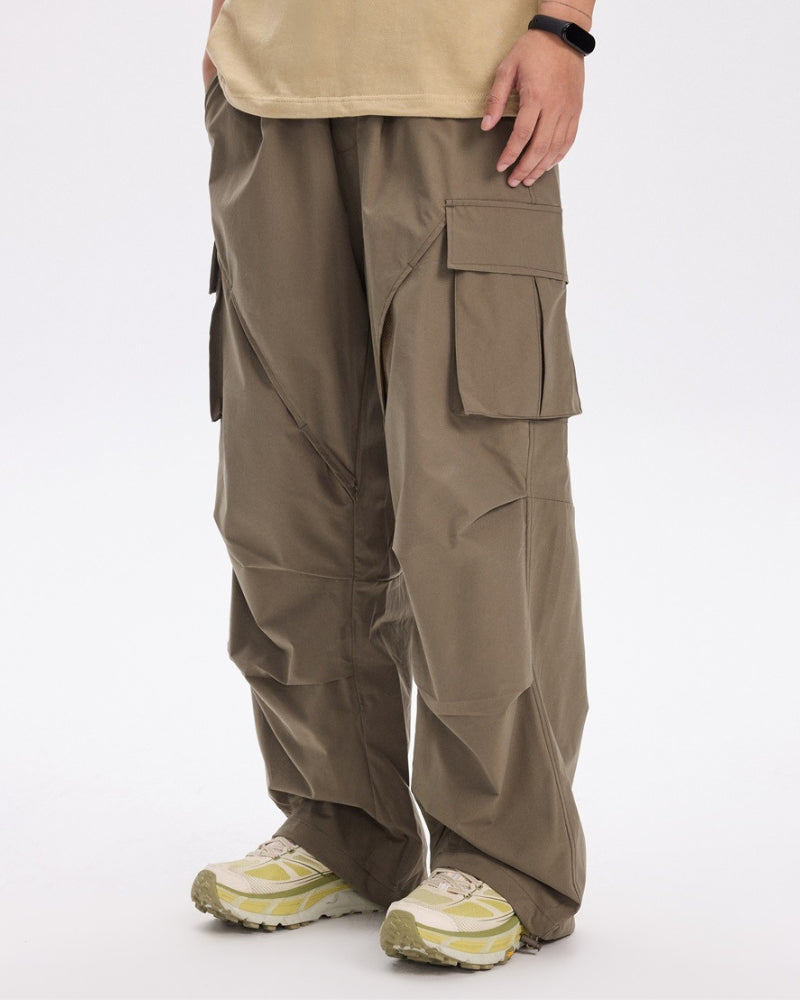 Wide Leg Cargo Pants