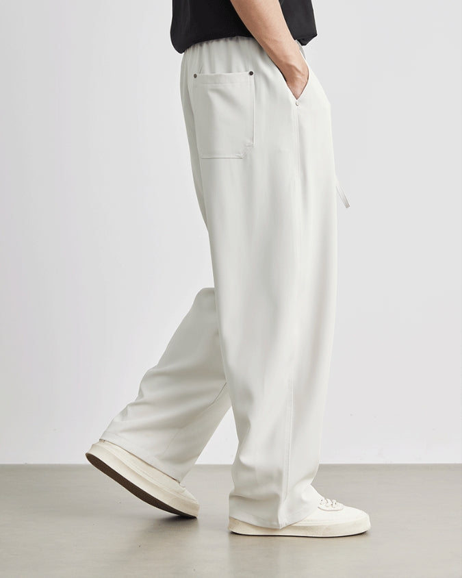 Jogger Pants with Loose Drawstrings