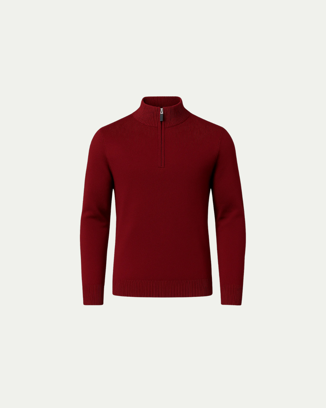 Essential Half-Zip Knit Sweater