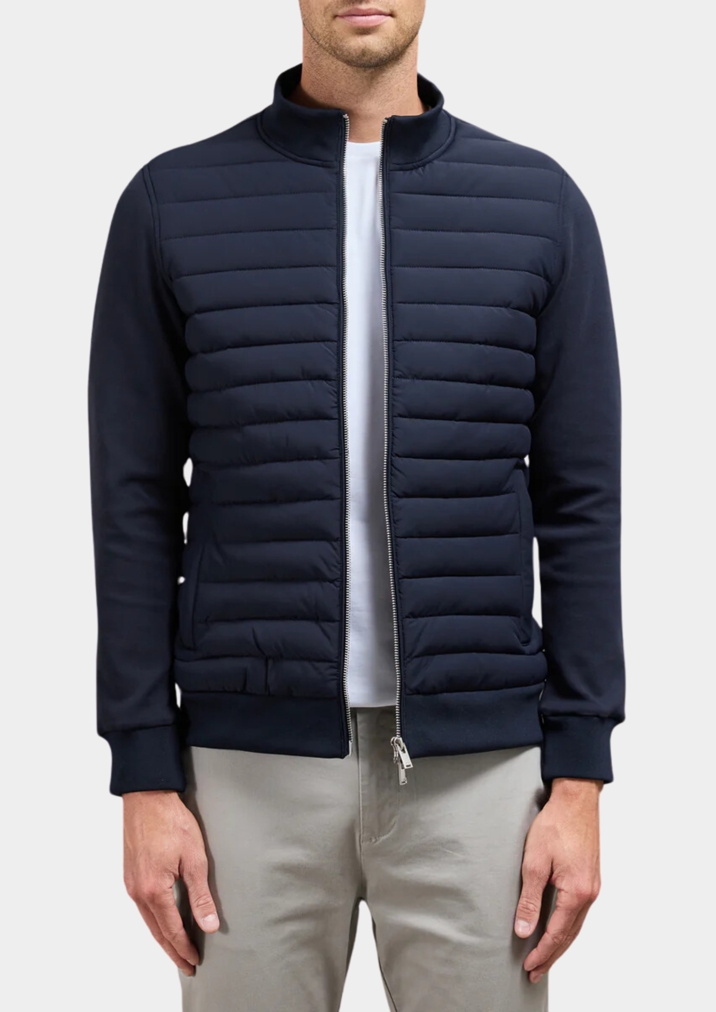 Premium Quilted Hybrid Jacket