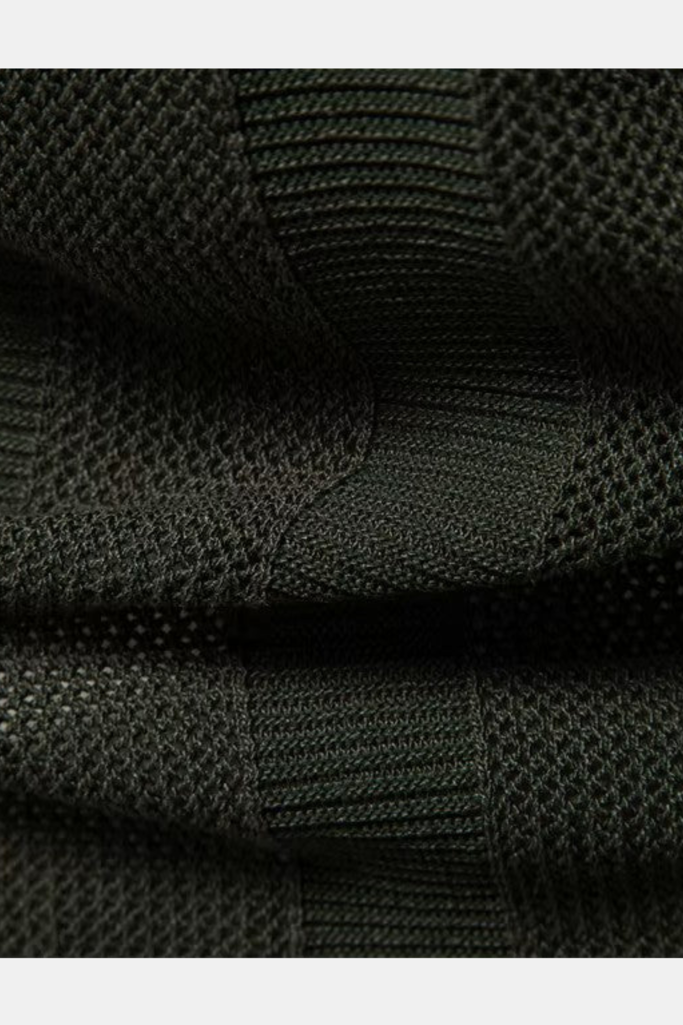Textured Stripe Knit Polo