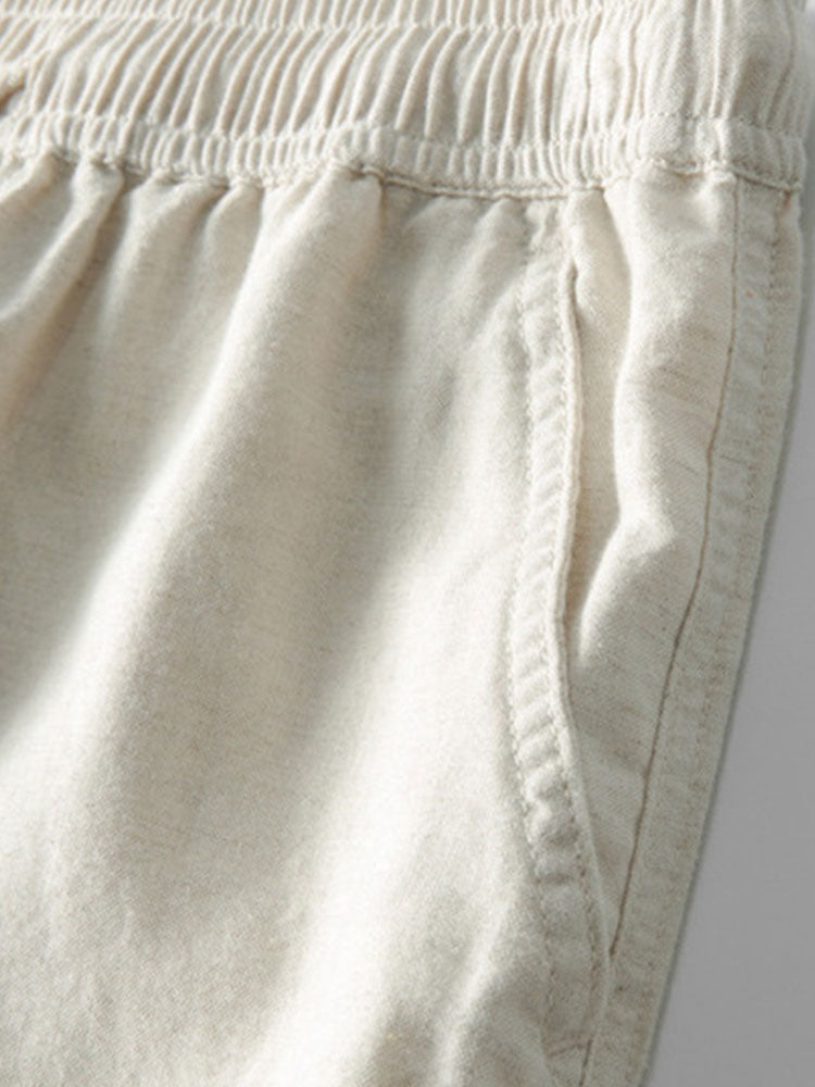 Pleated Shirt & Relaxed Drawstring Trouser Set
