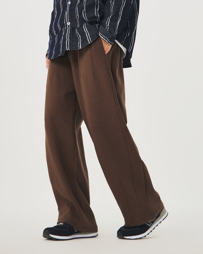 Relaxed Fit Wide Leg Joggers