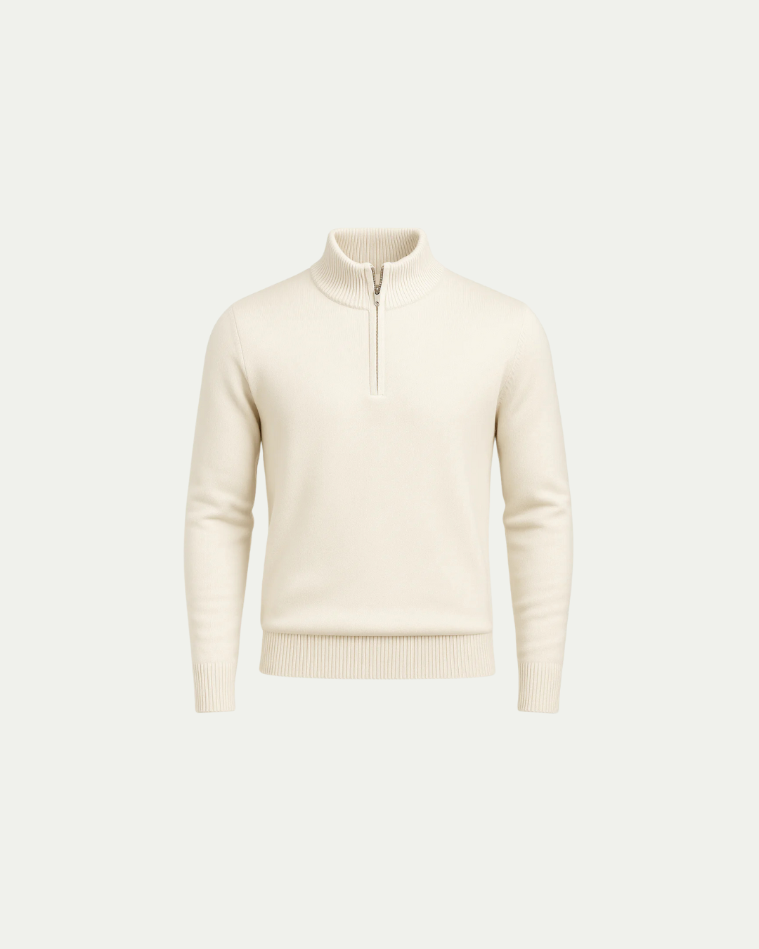 Essential Half-Zip Knit Sweater
