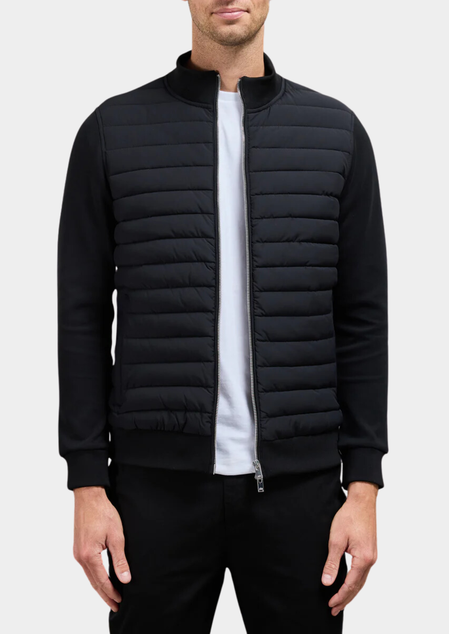 Premium Quilted Hybrid Jacket