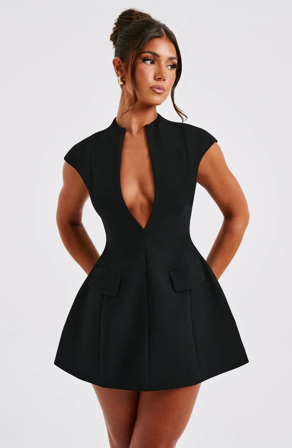 Celeste Satin Mini Dress
