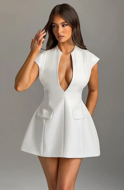 Celeste Satin Mini Dress