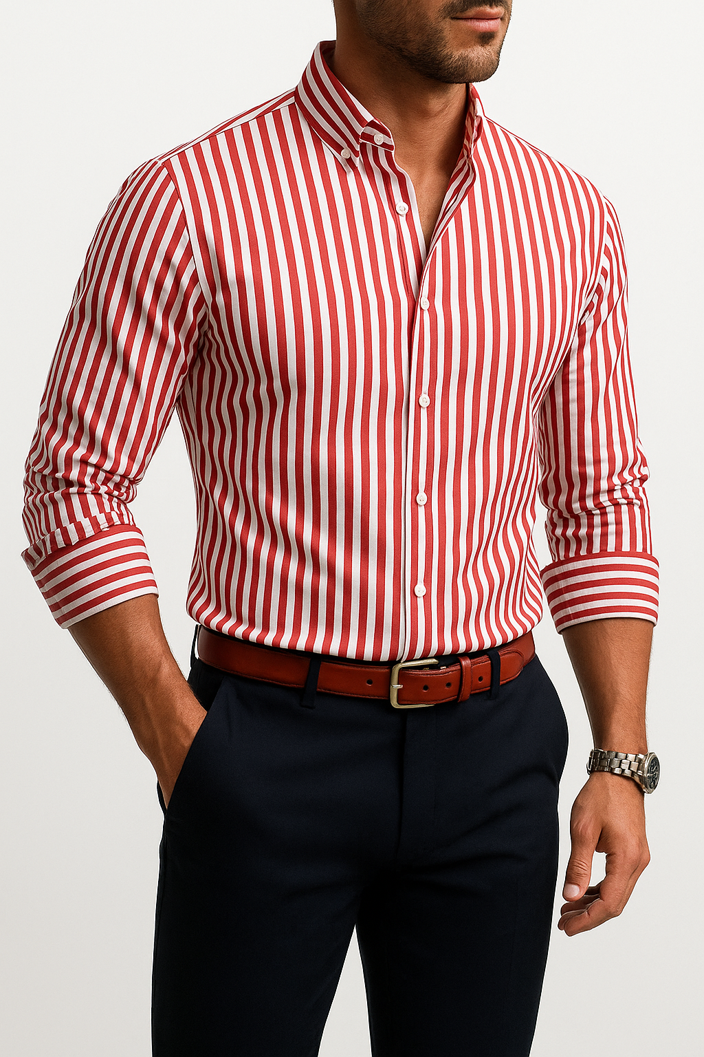 Elegant Striped Shirt