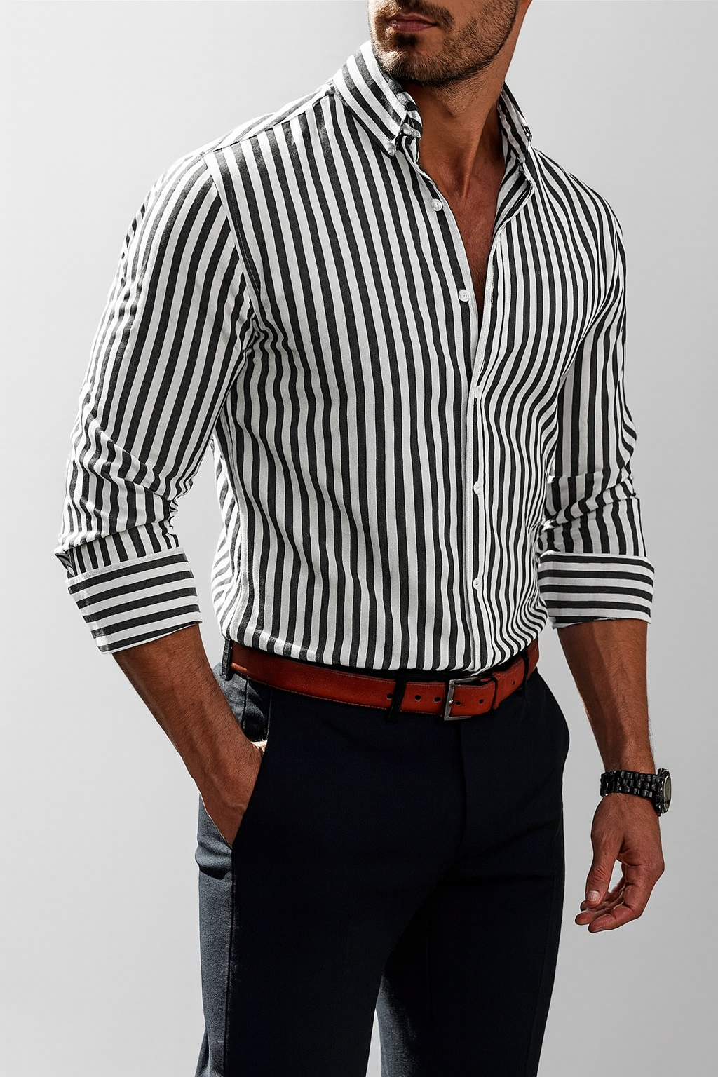 Elegant Striped Shirt