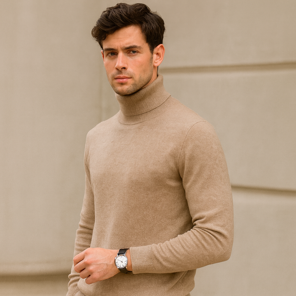 100% Cashmere Signature Turtleneck