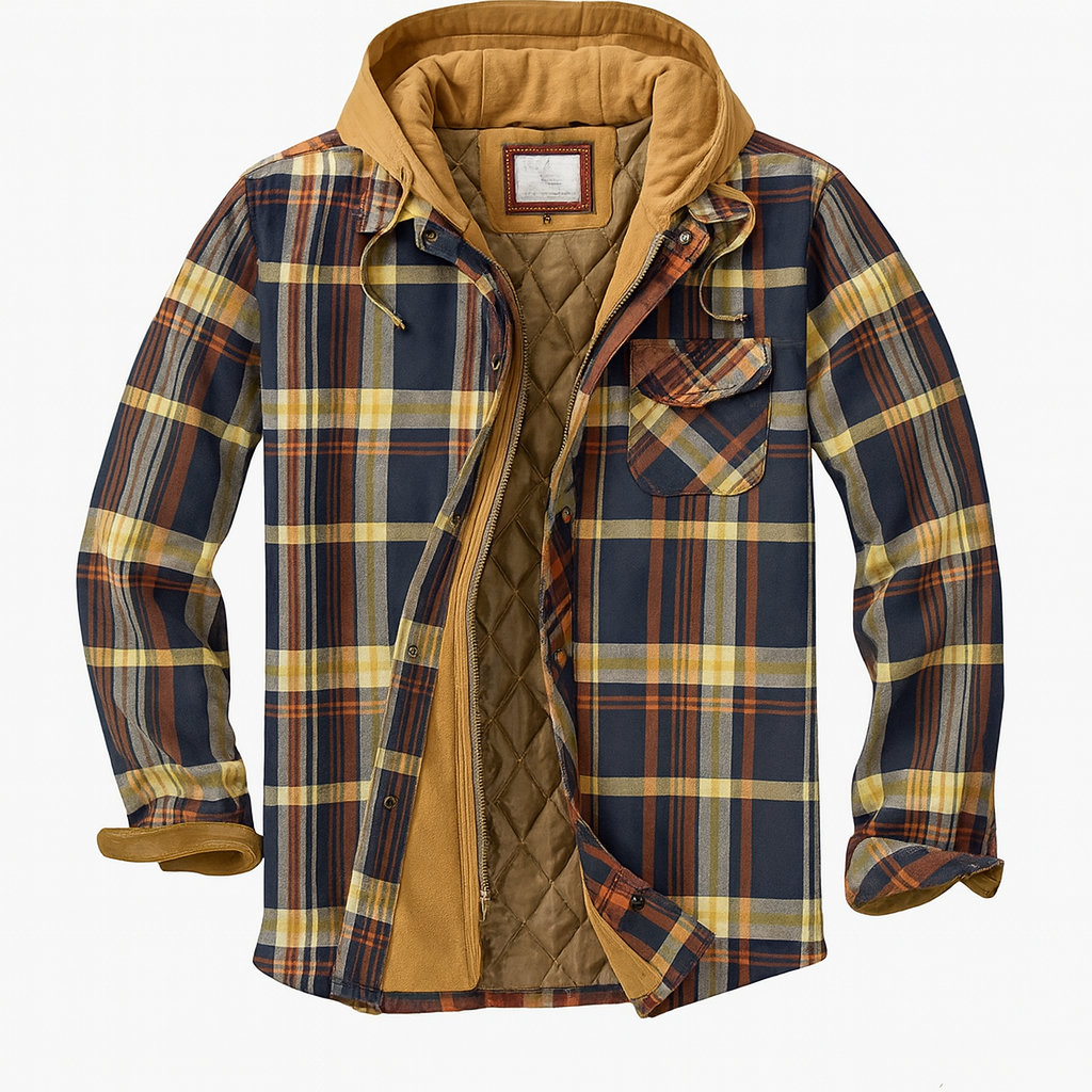 Patchwork Check Jacket