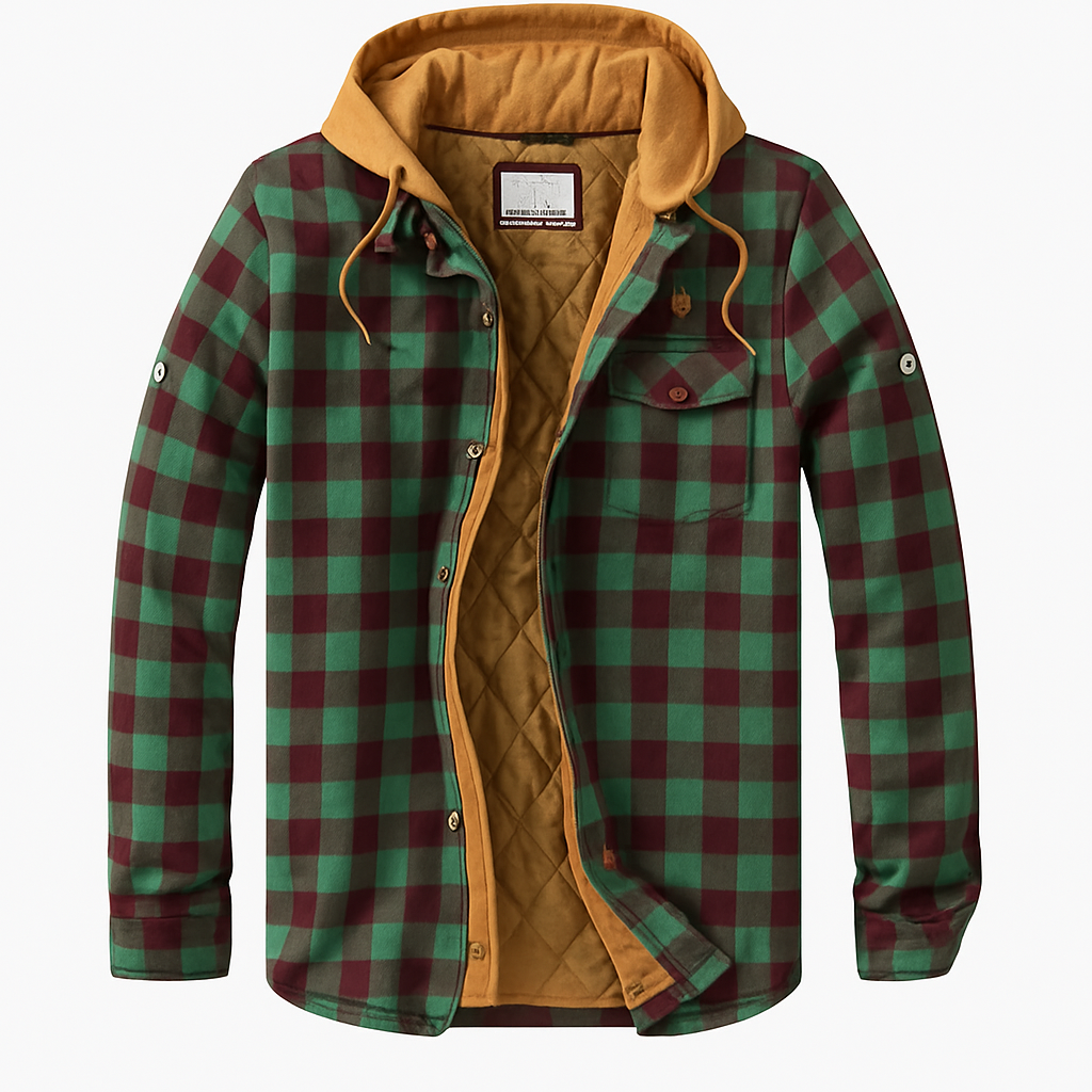 Patchwork Check Jacket