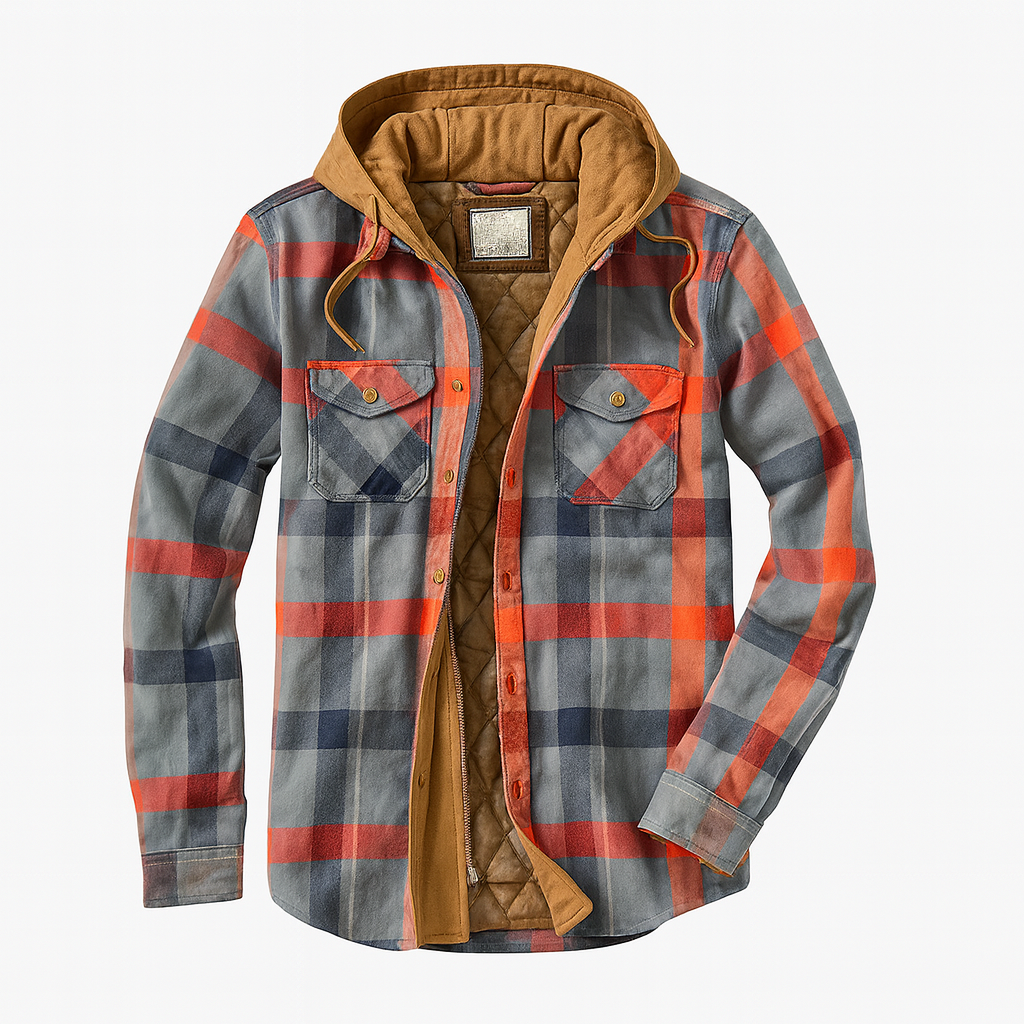 Patchwork Check Jacket