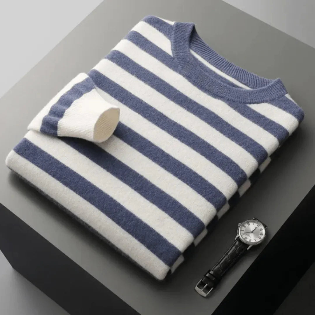 Cashmere Stripe Sweater