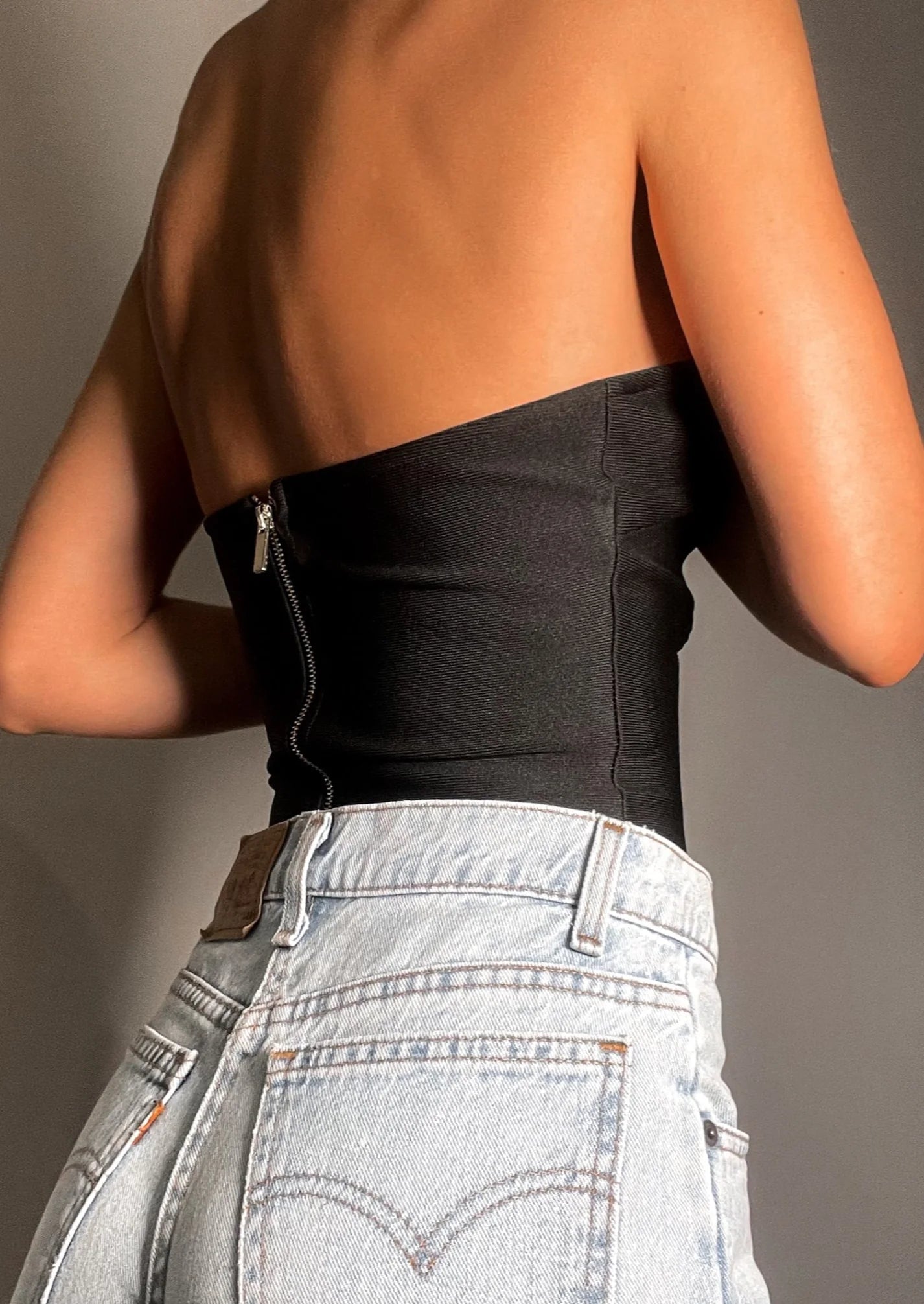 Sculpted Sweetheart Corset Top