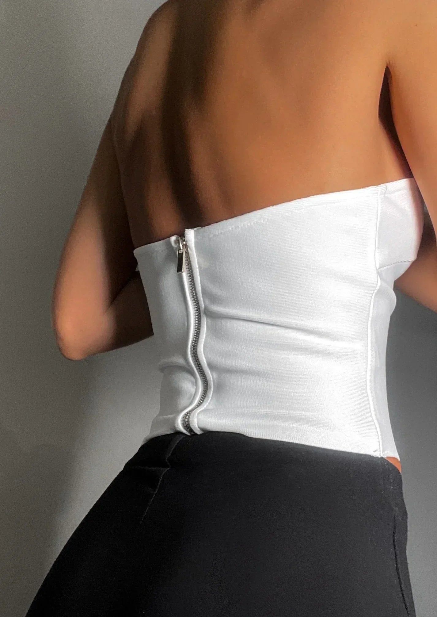 Sculpted Sweetheart Corset Top