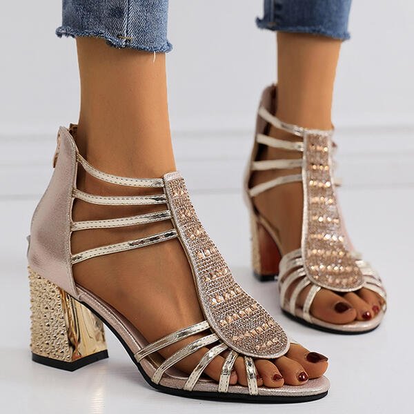 Elegant Heeled Sandals