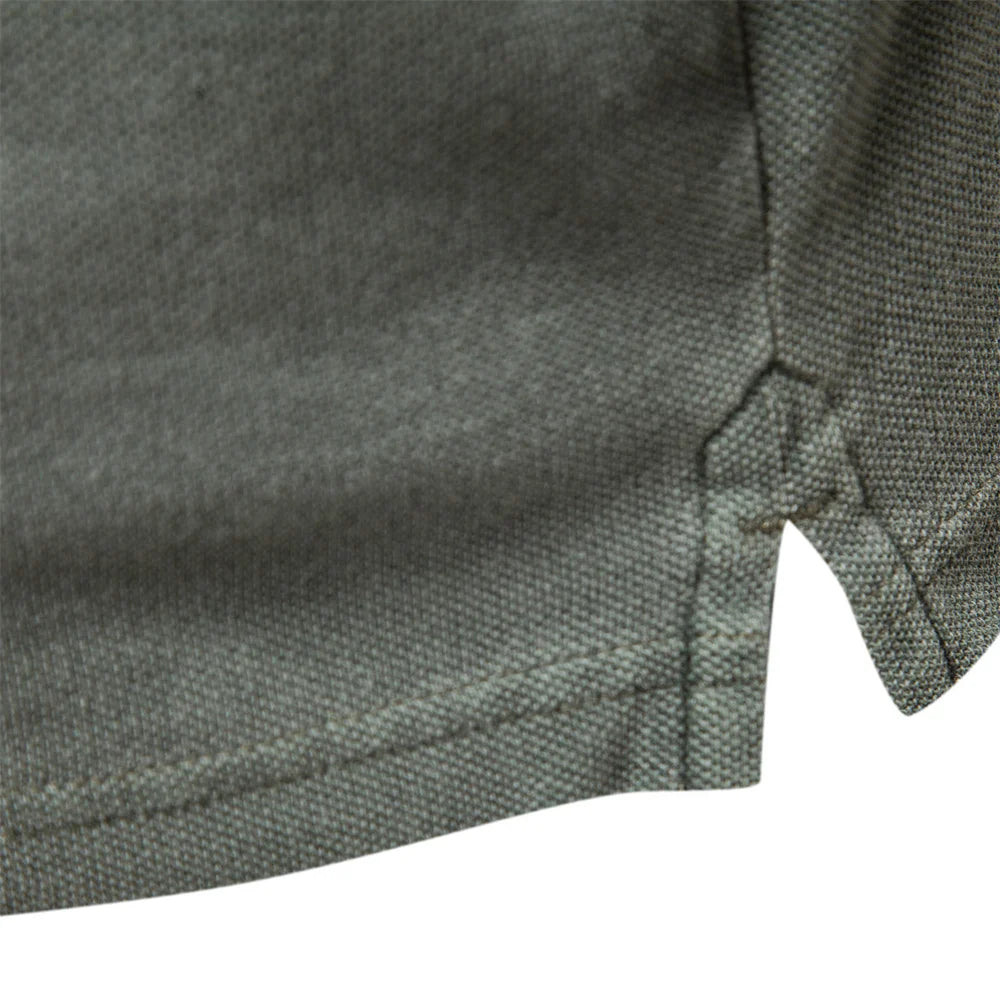 Faded Effect Polo Shirt