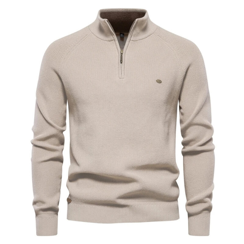 Zip Collar Sweater