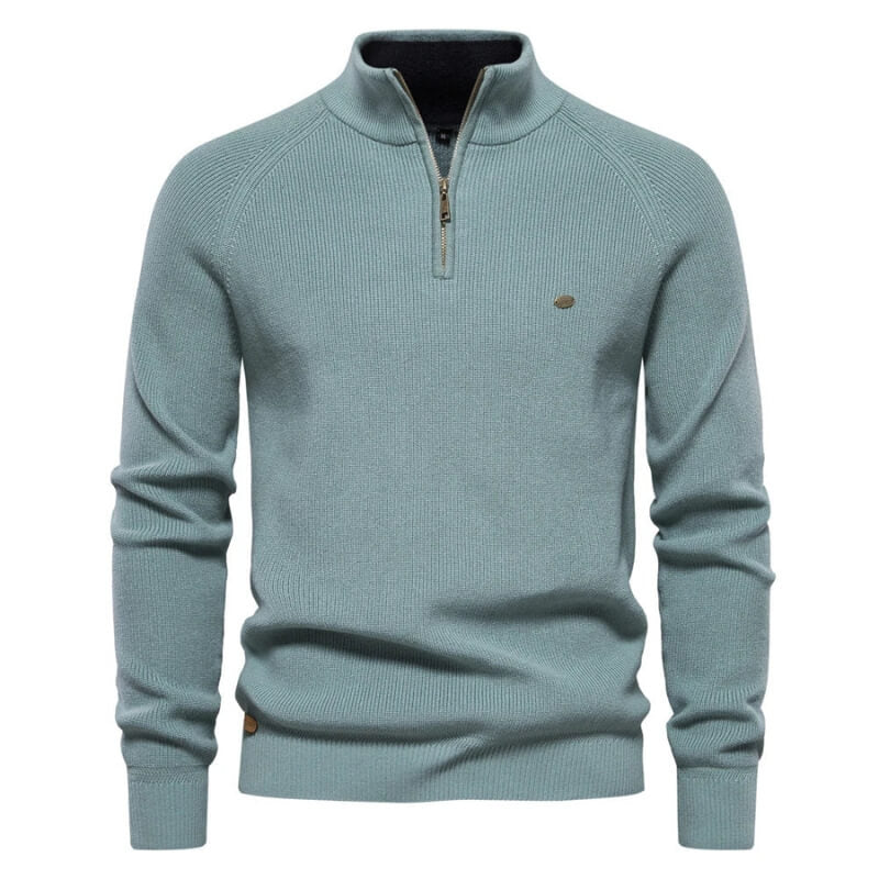 Zip Collar Sweater