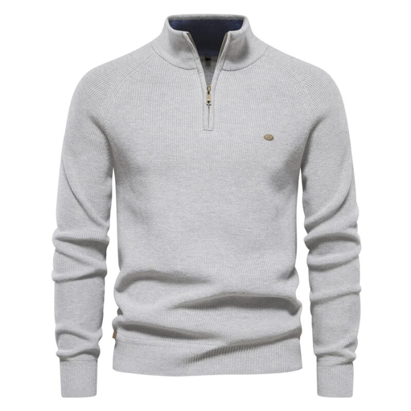 Zip Collar Sweater