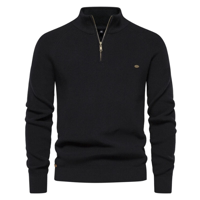 Zip Collar Sweater