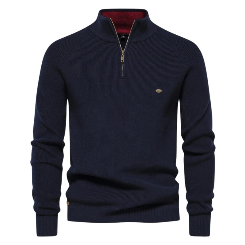 Zip Collar Sweater