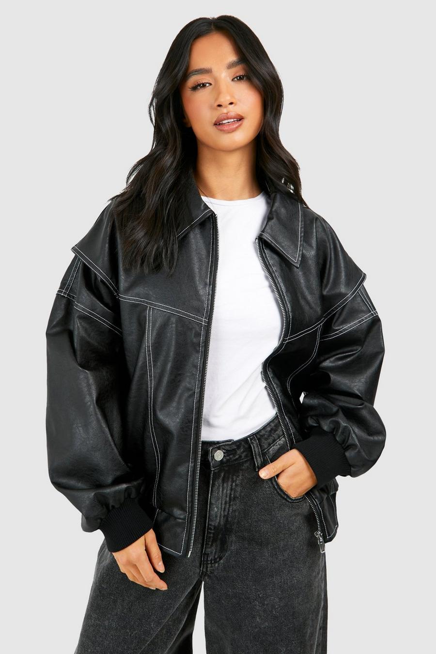 Leather Bomber