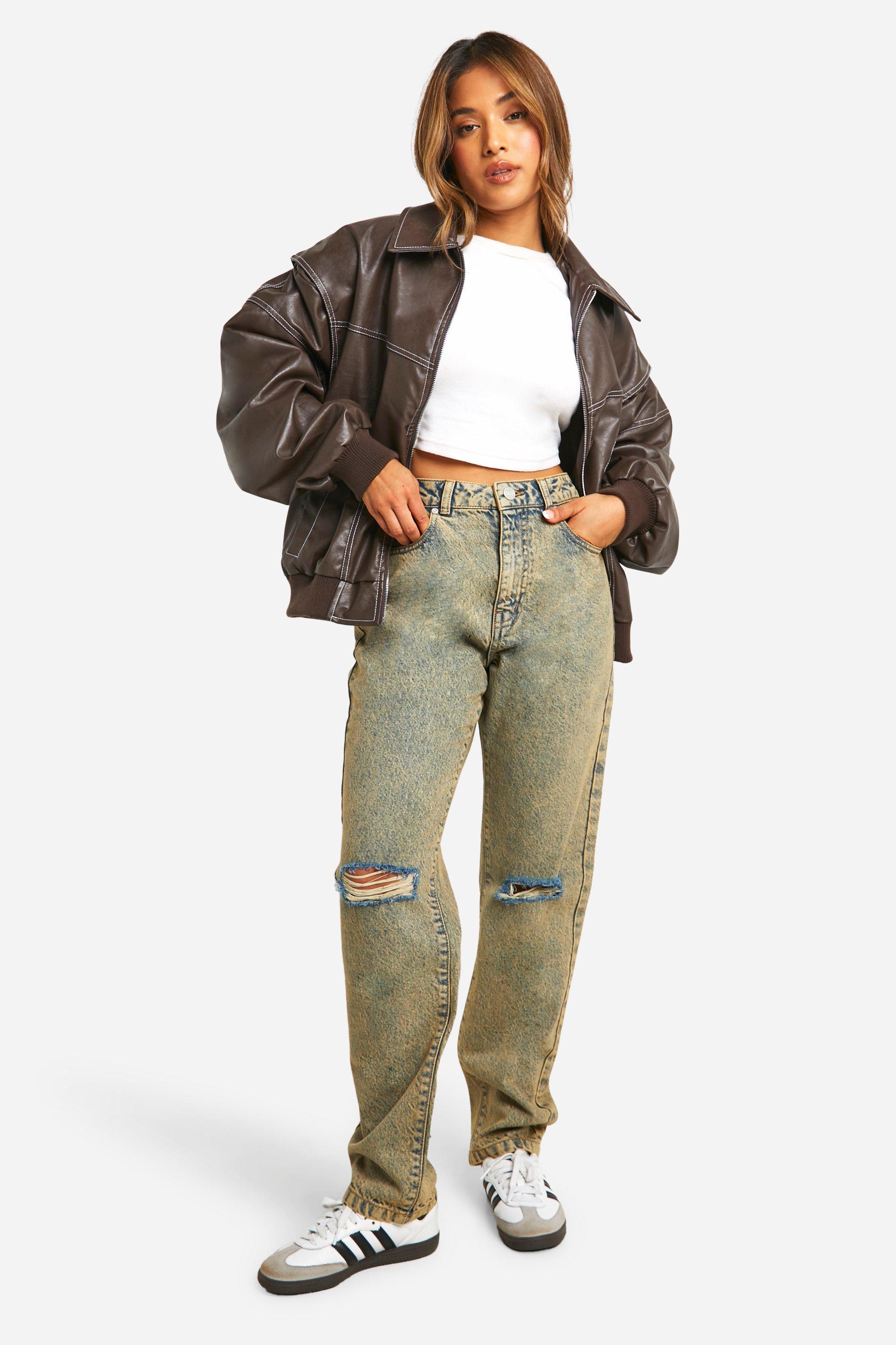 Leather Bomber