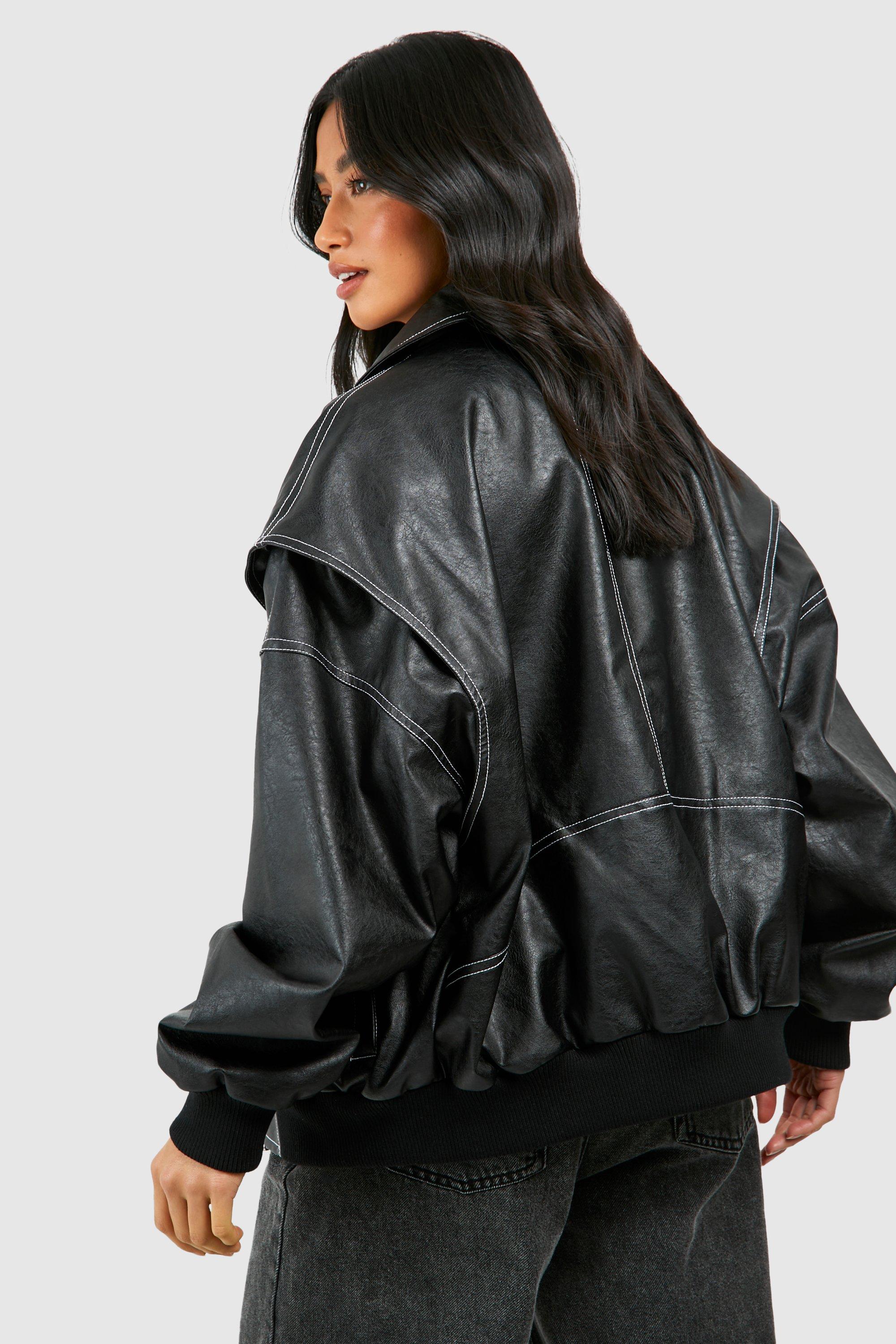 Leather Bomber