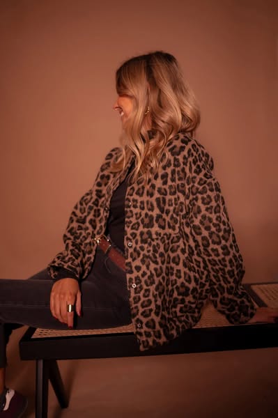 Leona | The Leopard Bomber Jacket