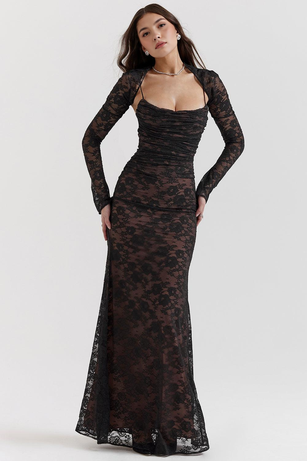 Long Briana Bustier Dress