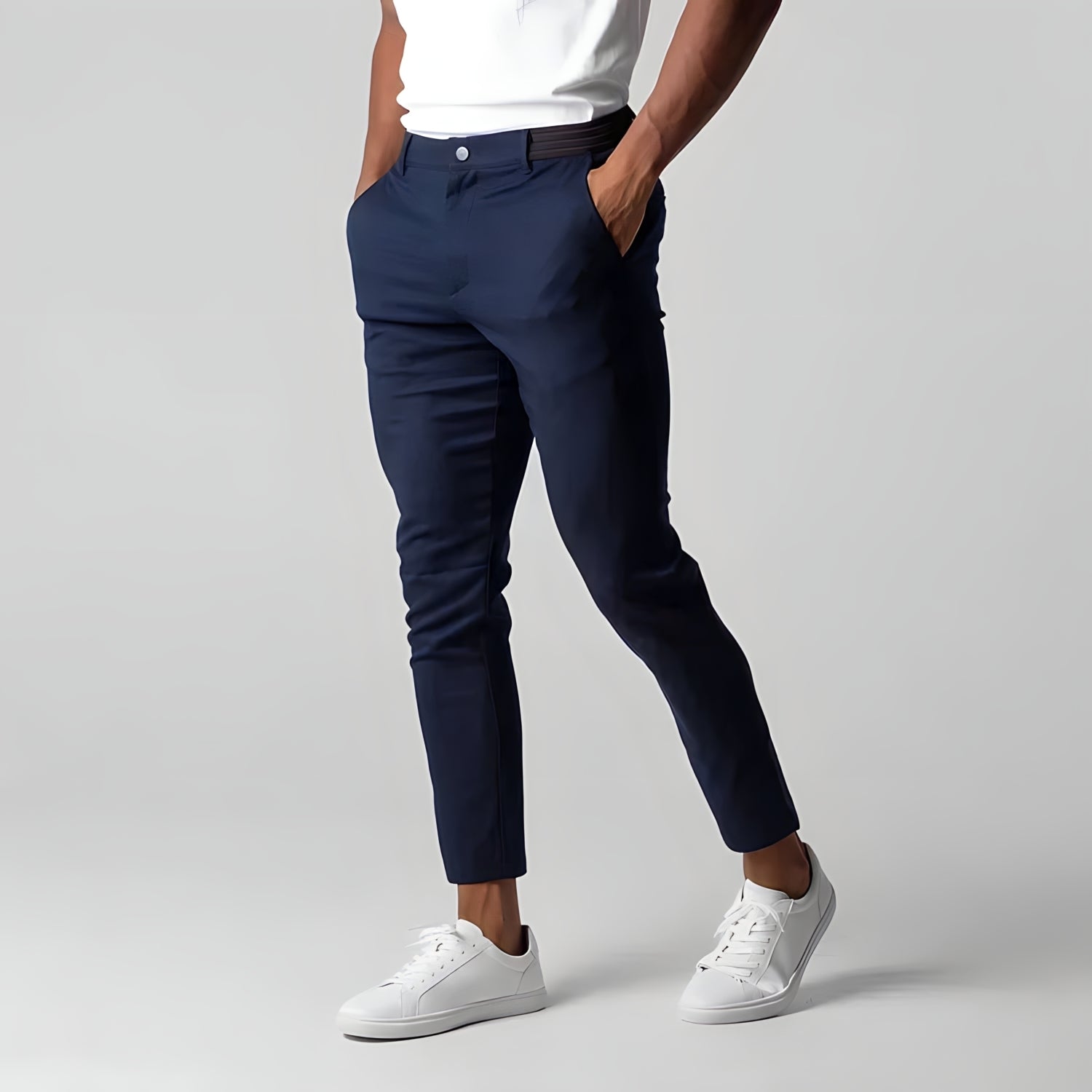 Wrinkle-Free Modern Mobility Trousers
