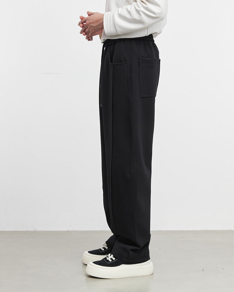 Straight Leg Joggers with Heavy Modal Air Layer