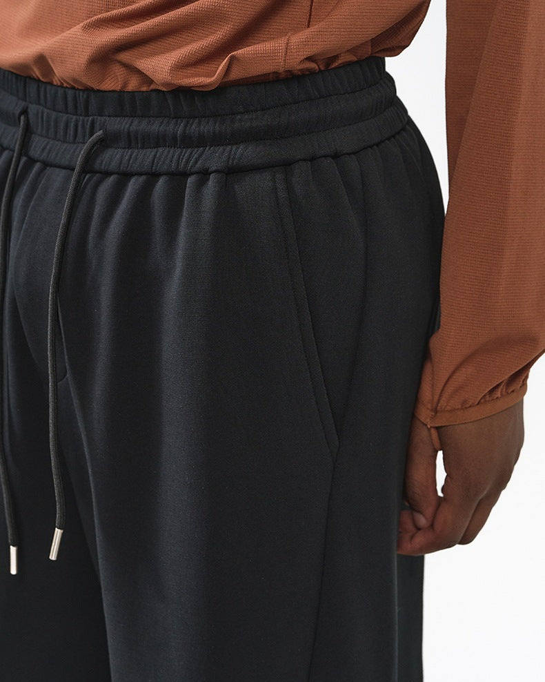 Relaxed Fit Pants with Drawstring