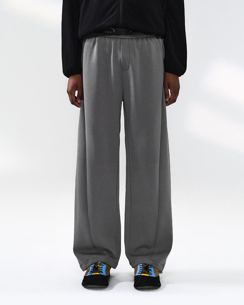 Relaxed Fit Pants with Drawstring