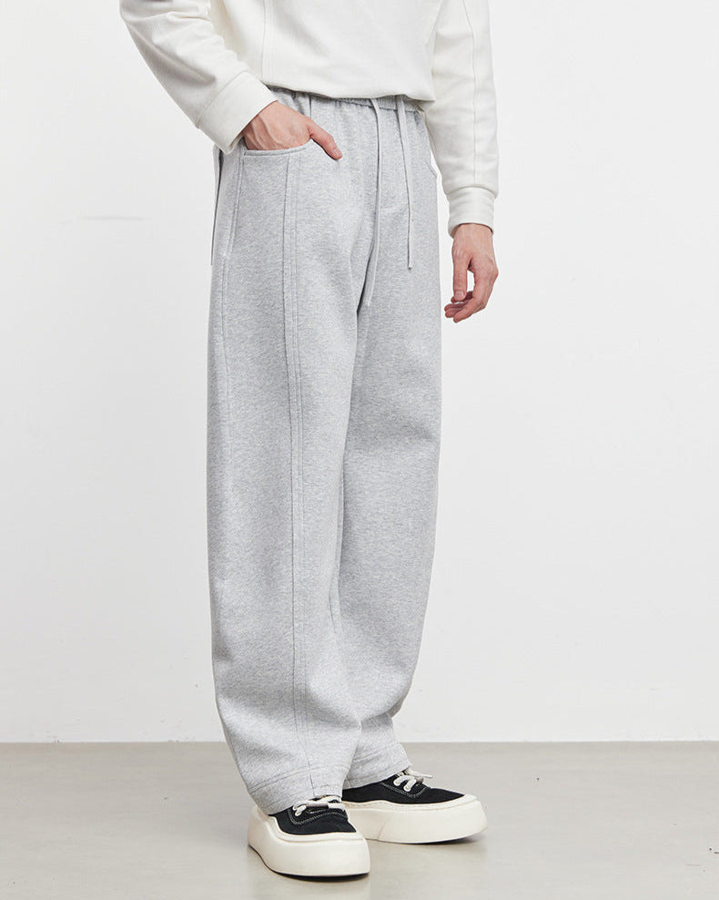 Straight Leg Joggers with Heavy Modal Air Layer