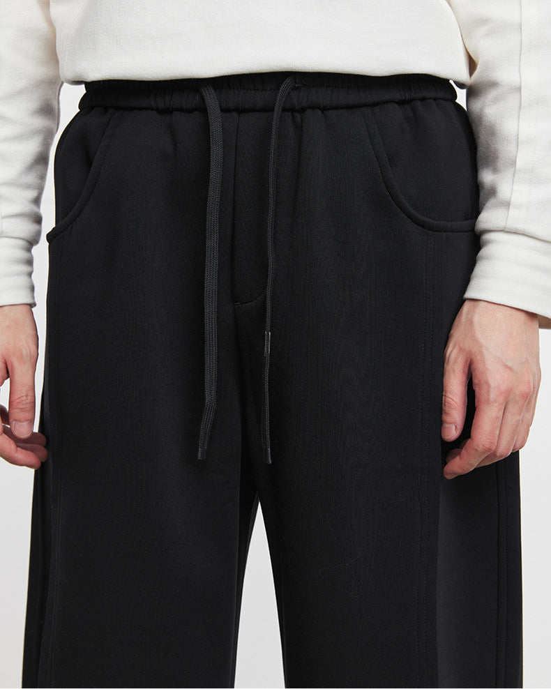 Straight Leg Joggers with Heavy Modal Air Layer