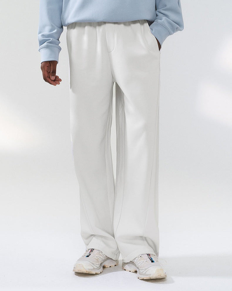 Relaxed Fit Pants with Drawstring