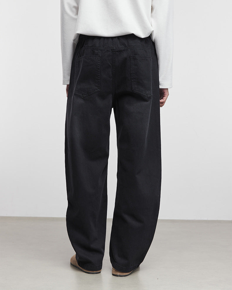 Loose-Fit Lightweight Drawstring Pants