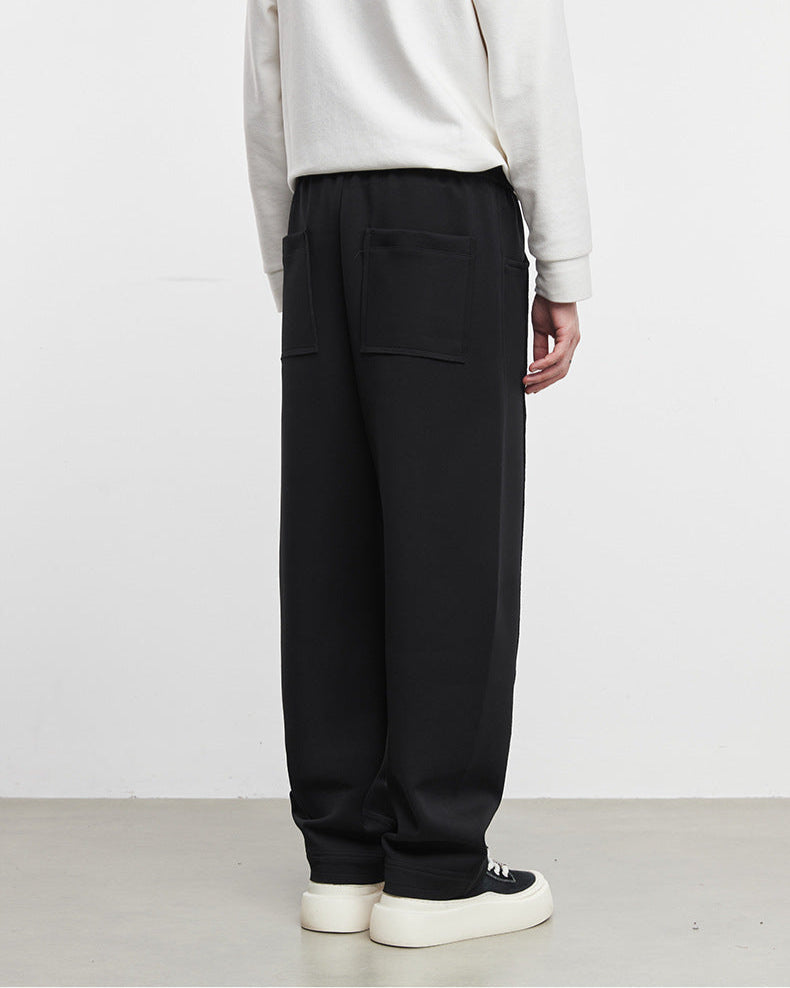 Straight Leg Joggers with Heavy Modal Air Layer